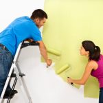 Painting an Accent wall DIY Home Improvement